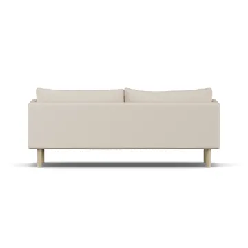 Linnevik soffa - Same Beige 6670-vitoljad ek, 3-sits, utan kappa - 1898