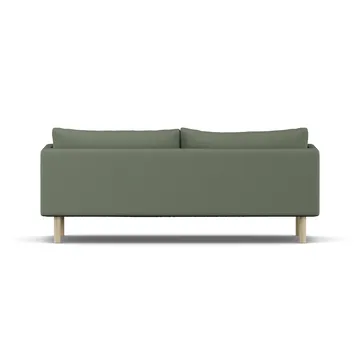Linnevik soffa - Same Forest 6677-vitoljad ek, 3-sits, utan kappa - 1898