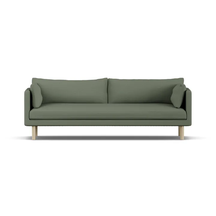 Linnevik soffa - Same Forest 6677-vitoljad ek, 4-sits - 1898
