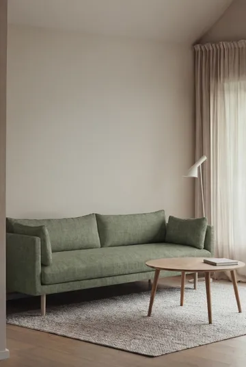 Linnevik soffa - Same Forest 6677-vitoljad ek, 4-sits - 1898