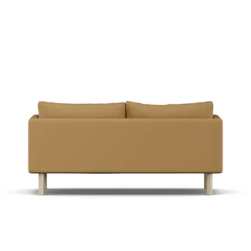 Linnevik soffa - Same Ochre 6676-vitoljad ek, 2-sits - 1898