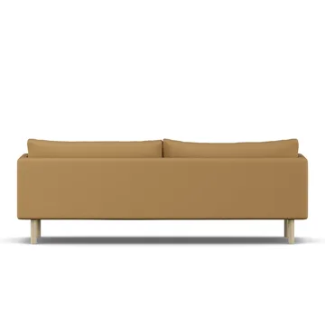 Linnevik soffa - Same Ochre 6676-vitoljad ek, 4-sits - 1898