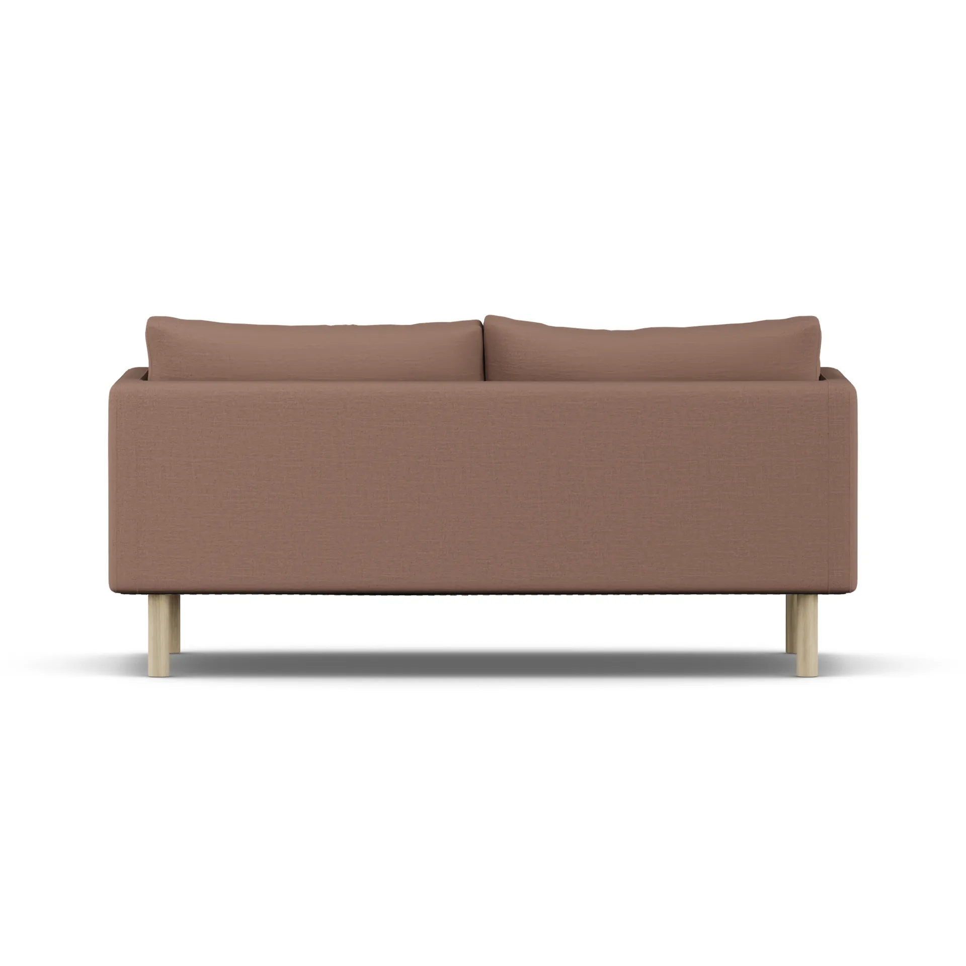 Linnevik soffa, Same Rust 6675-vitoljad ek, 2-sits, utan kappa 1898