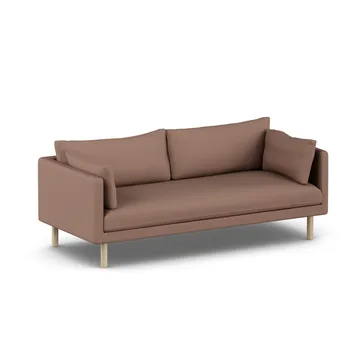 Linnevik soffa - Same Rust 6675-vitoljad ek, 3-sits, utan kappa - 1898