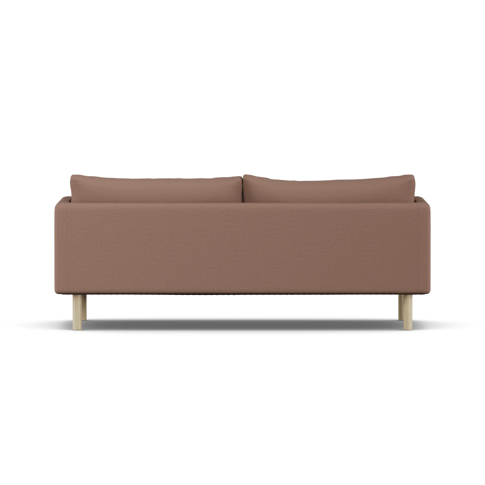 Linnevik soffa, Same Rust 6675-vitoljad ek, 3-sits, utan kappa 1898