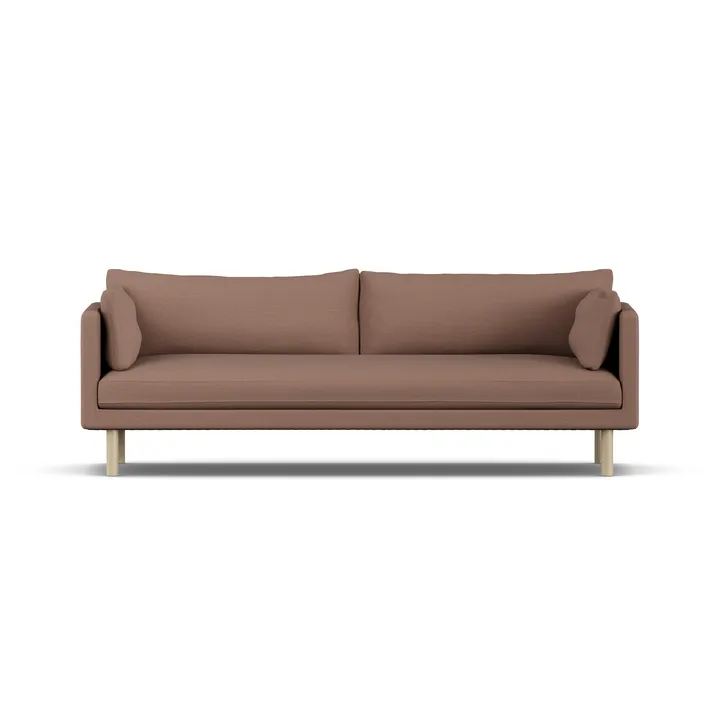Linnevik soffa - Same Rust 6675-vitoljad ek, 4-sits - 1898