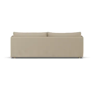 Linnevik soffa - Same Sand 6672-vitoljad ek, 4-sits, med kappa - 1898
