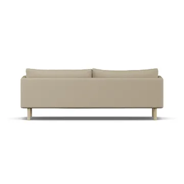 Linnevik soffa - Same Sand 6672-vitoljad ek, 4-sits, utan kappa - 1898