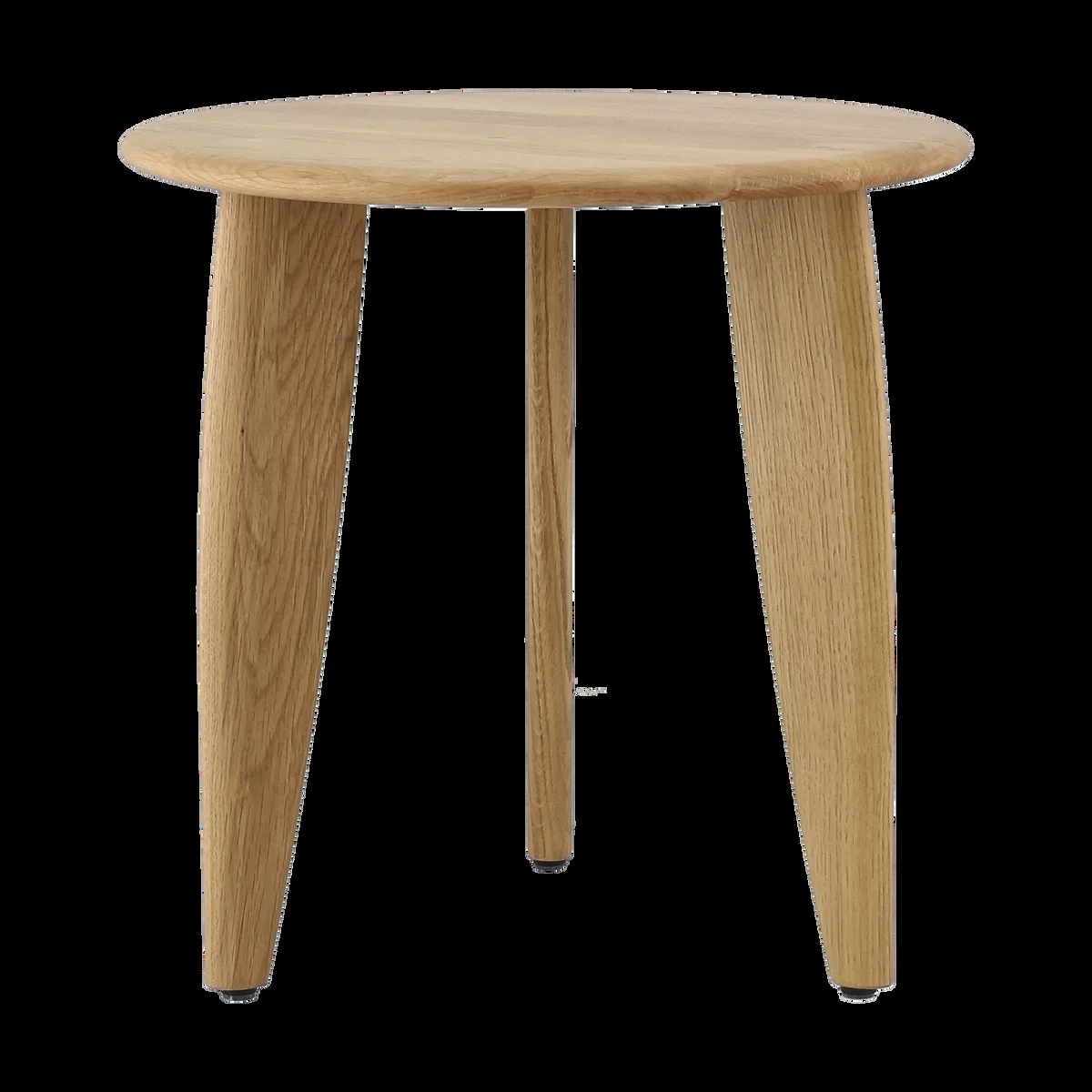 1898 Lyckeby soffbord Ø45x44 cm Naturlackad ek