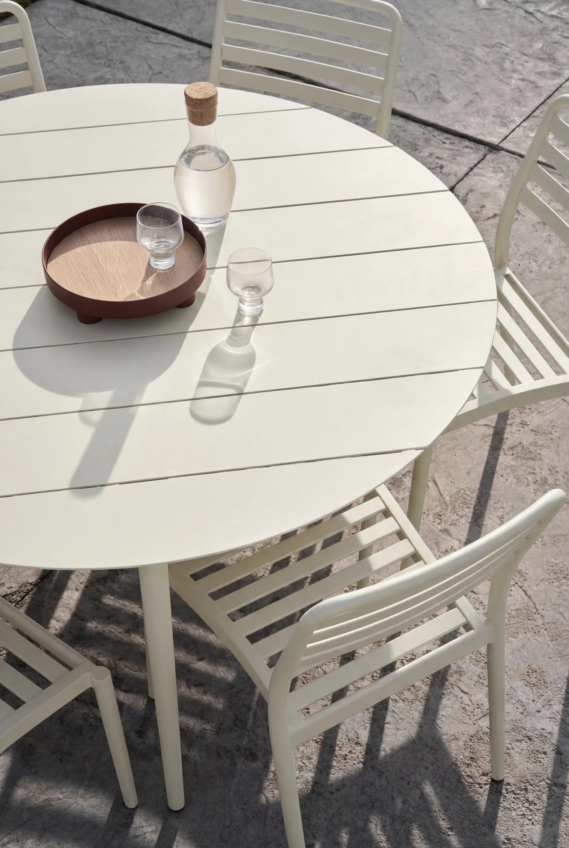 Marsala matbord, Off white, Ø140 cm 1898