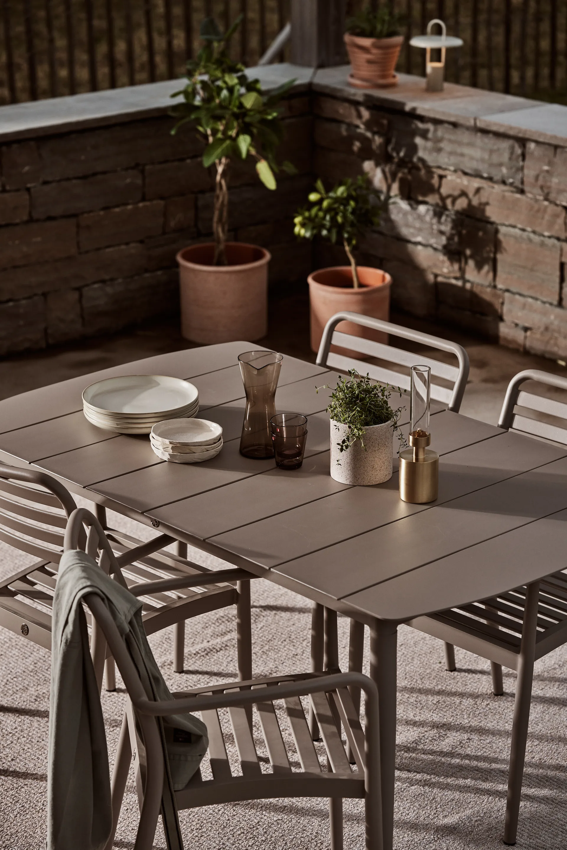 Marsala matbord, Taupe, 152x90 cm 1898