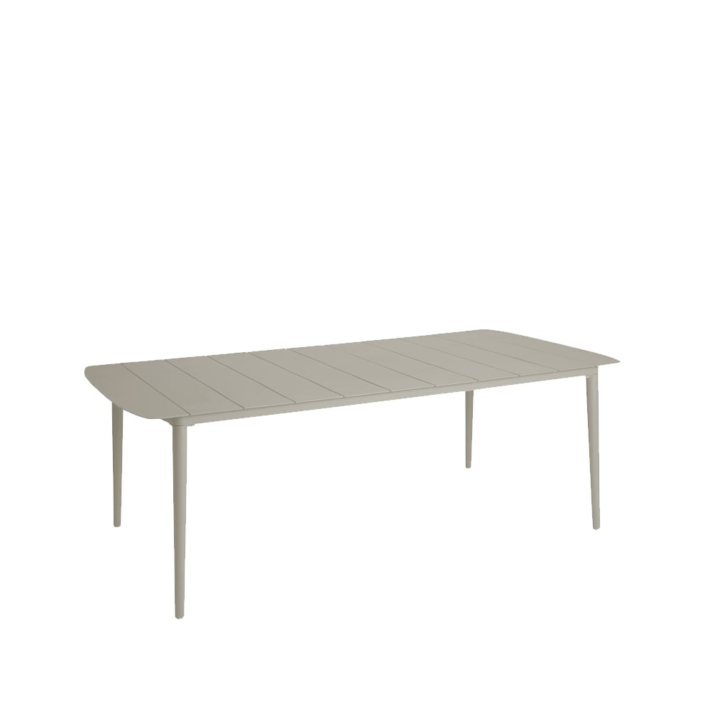 1898 Marsala matbord Taupe, 208x100 cm | Skandinavisk Design | Trädgårdsbord | Beige