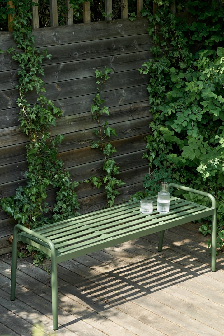 Messina bänk 51x124 cm, Moss green 1898