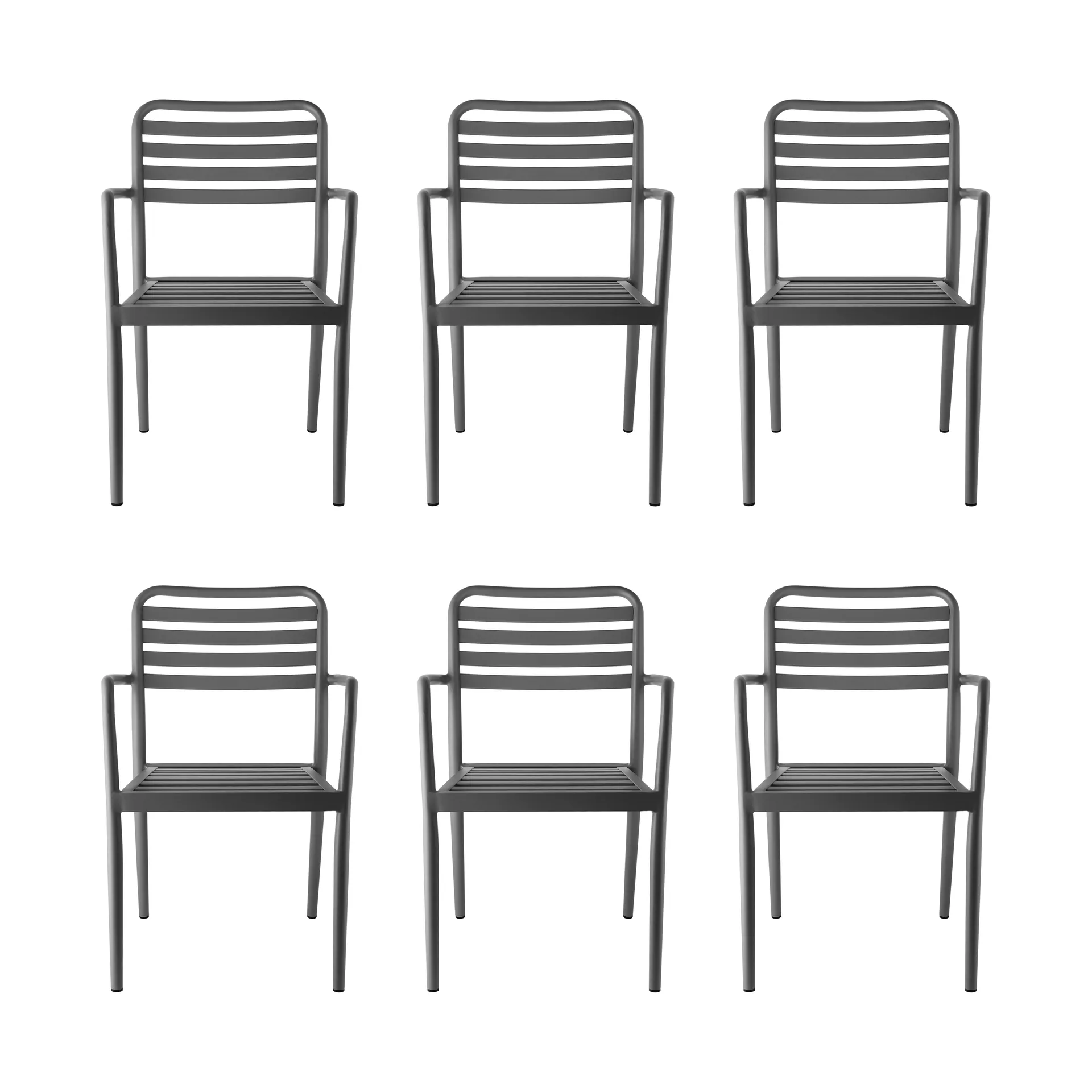 Messina karmstol, Anthracite, 6-pack,  1898