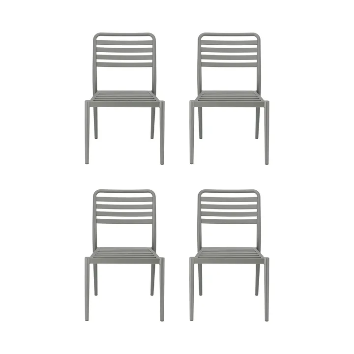 Messina stol, Taupe, 4-pack - 1898