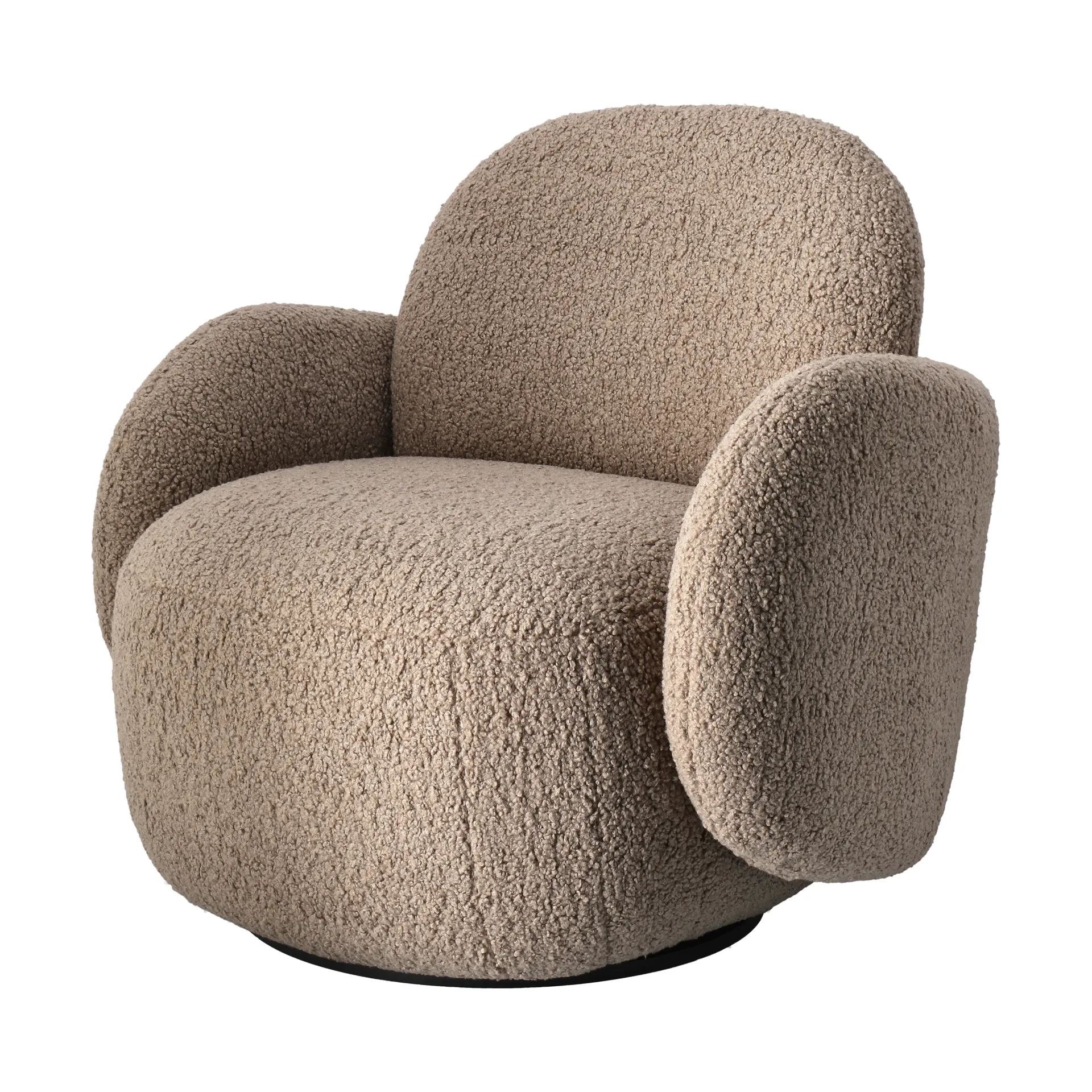 Mo fåtölj med snurrfunktion, Glore brown 1898