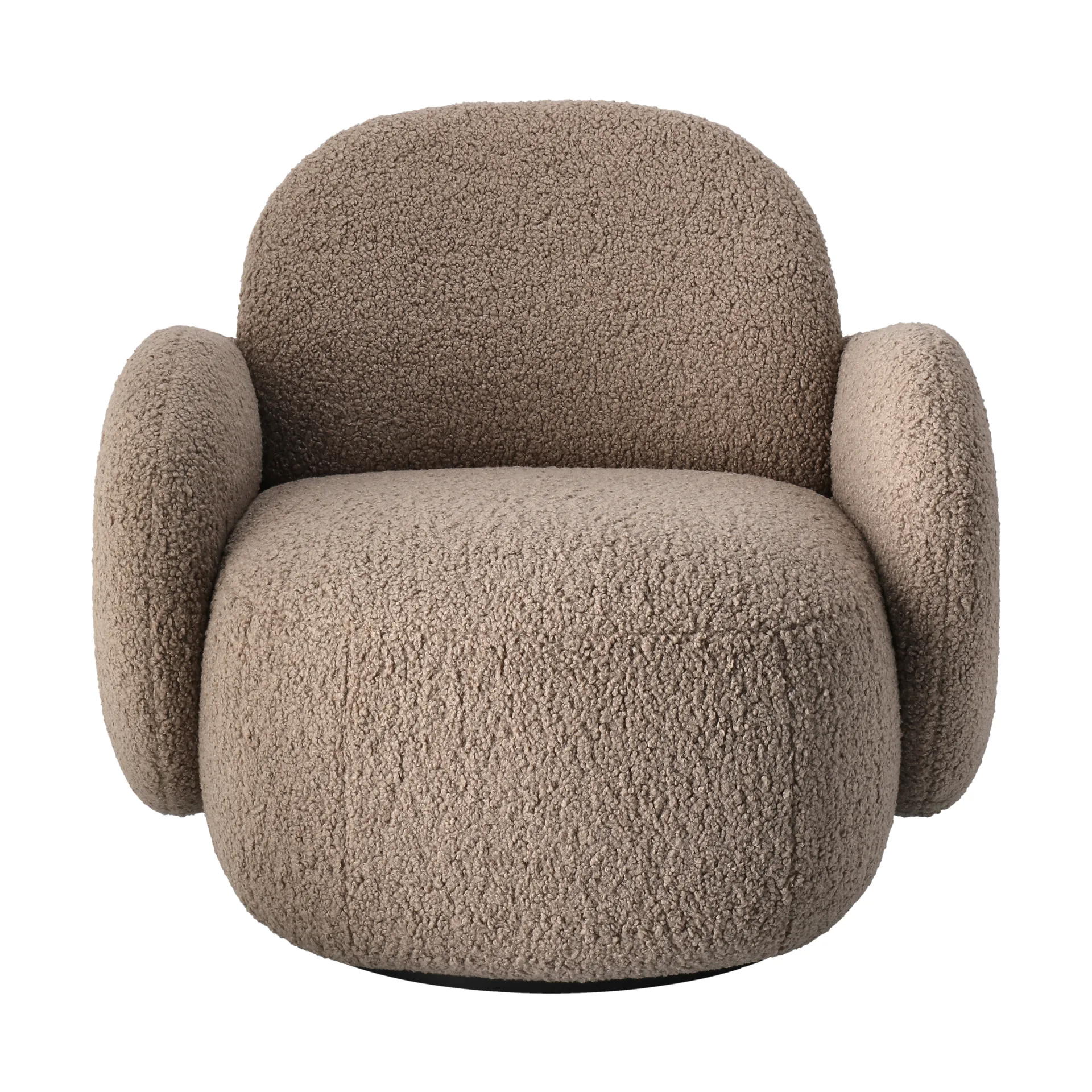 Mo fåtölj med snurrfunktion, Glore brown 1898