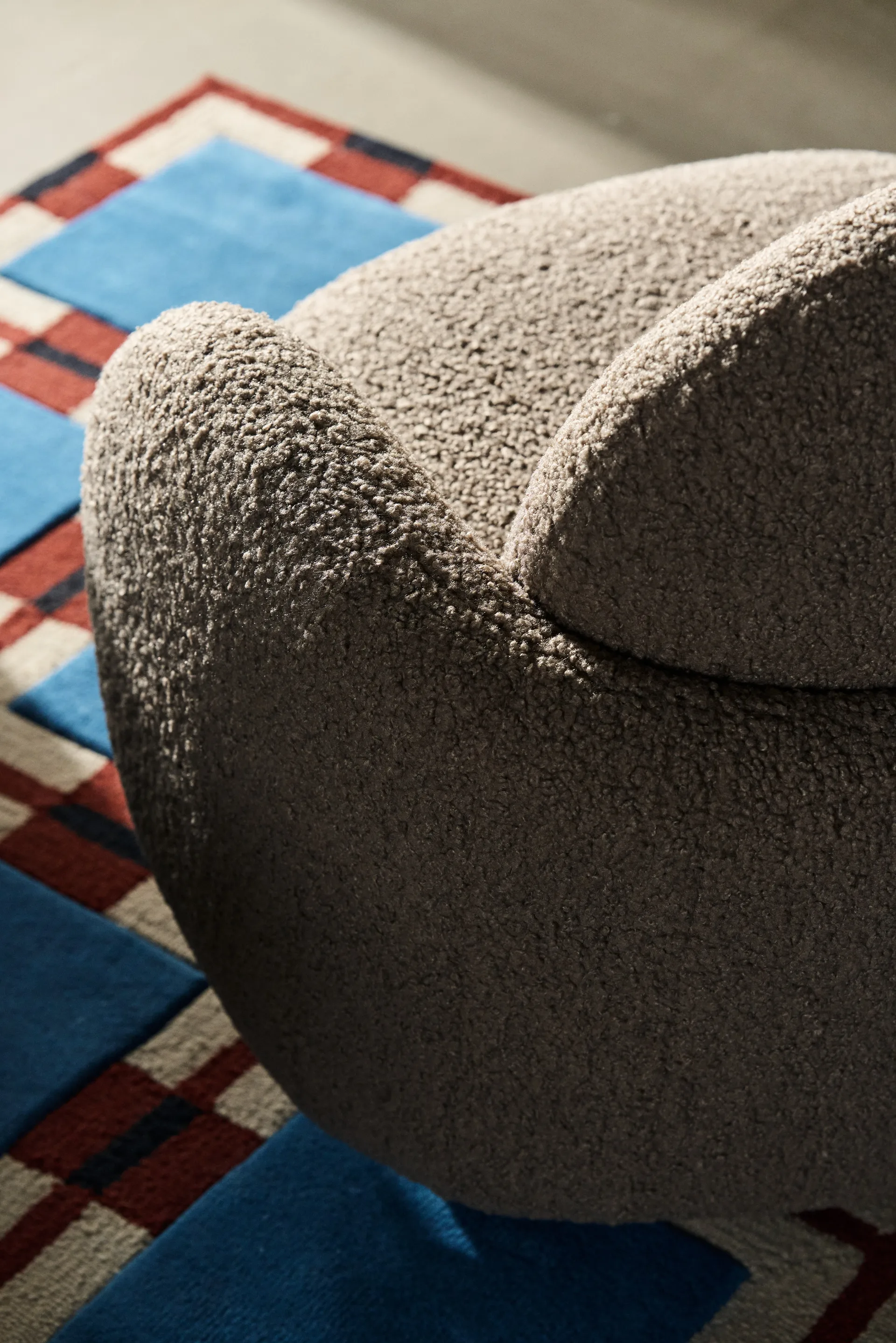 Mo fåtölj med snurrfunktion, Glore brown 1898