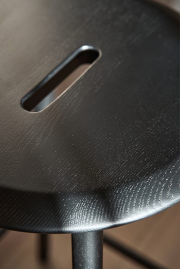 Norrabo barpall 65 cm - Svartlackad ek - 1898