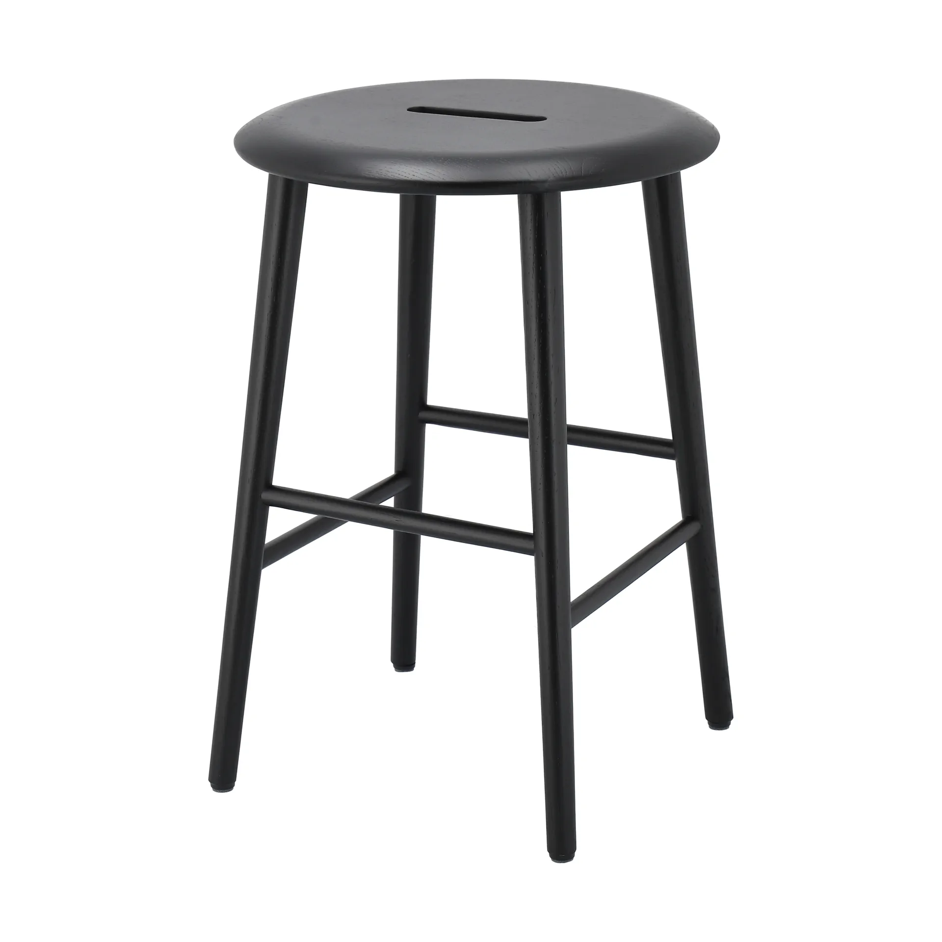 Norrabo pall 45 cm, Svartlackad ek 1898