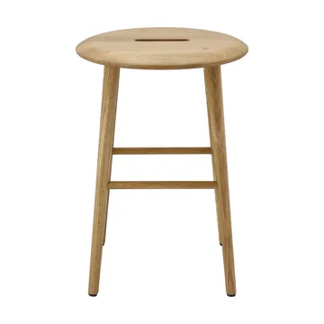 Norrabo rund pall 53 cm - Naturlackad ek, Ø38x53 cm - 1898