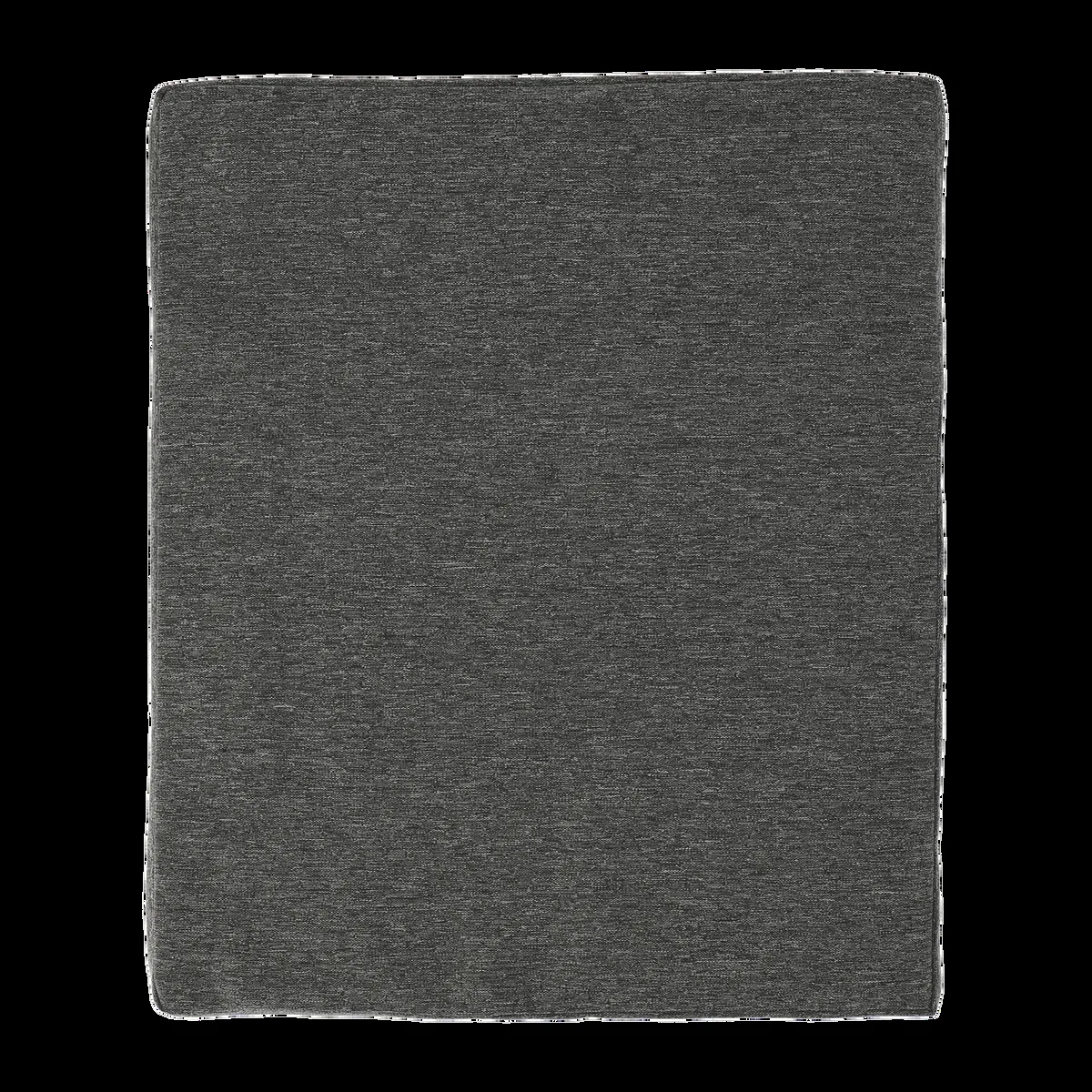 1898 Nydala sittdyna 41x49 cm Mörkgrå