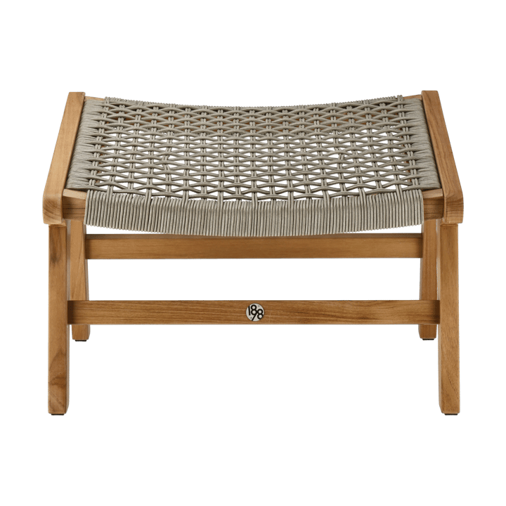 Sandvik fotpall, Teak 1898