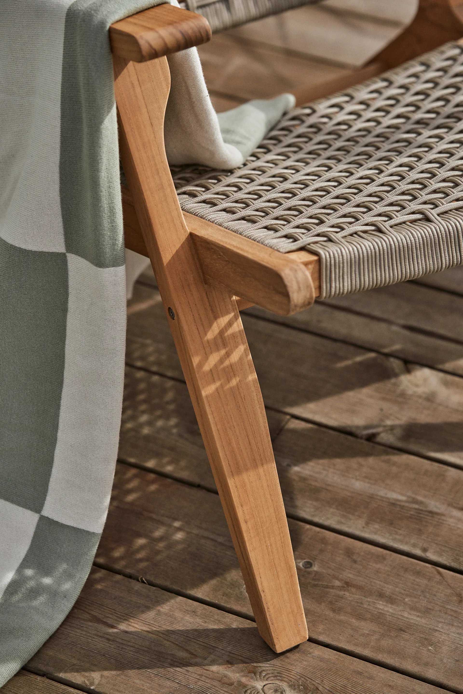 Sandvik loungefåtölj, Teak 1898