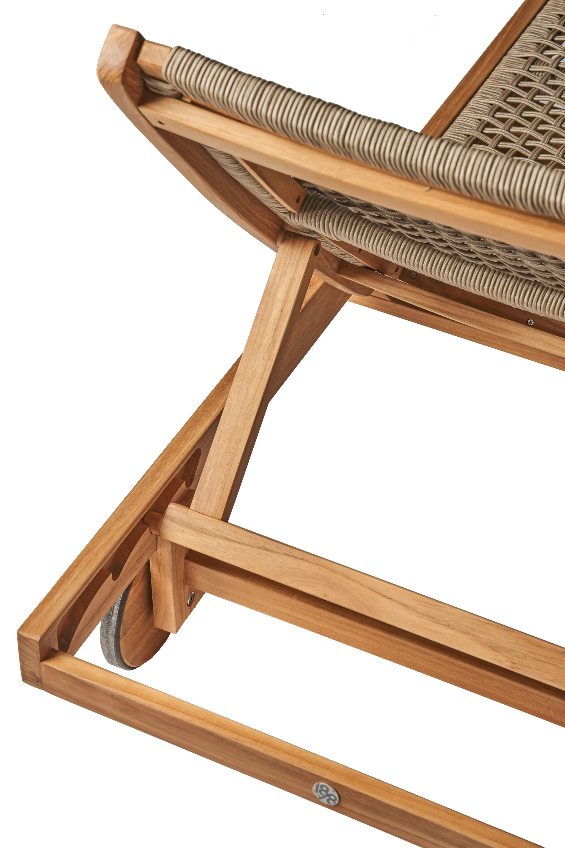 Sandvik solsäng, Teak 1898