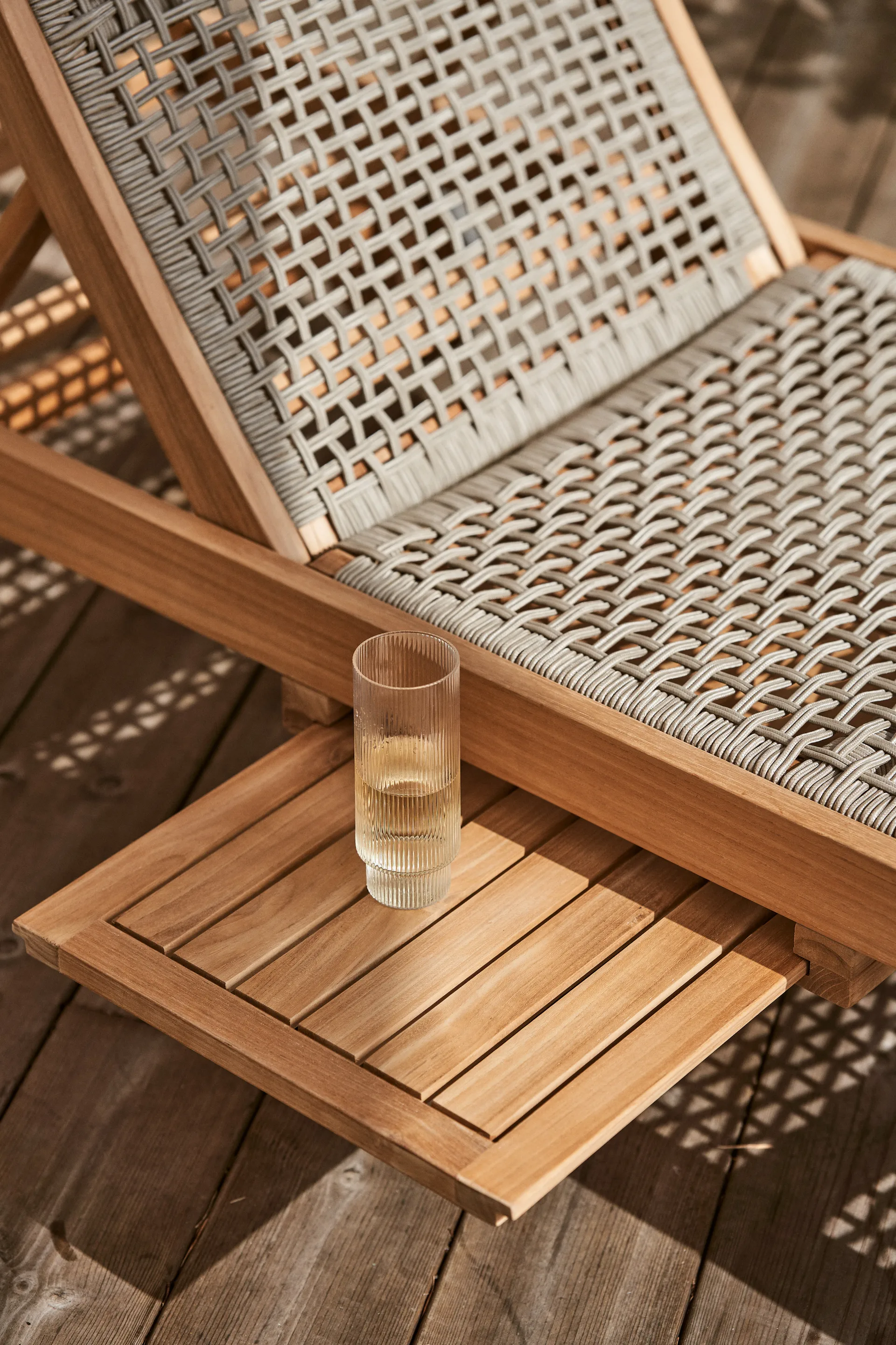 Sandvik solsäng, Teak 1898