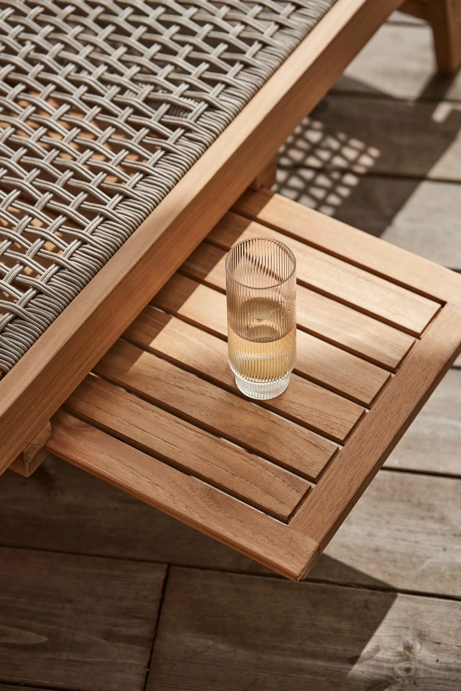 Sandvik solsäng, Teak 1898