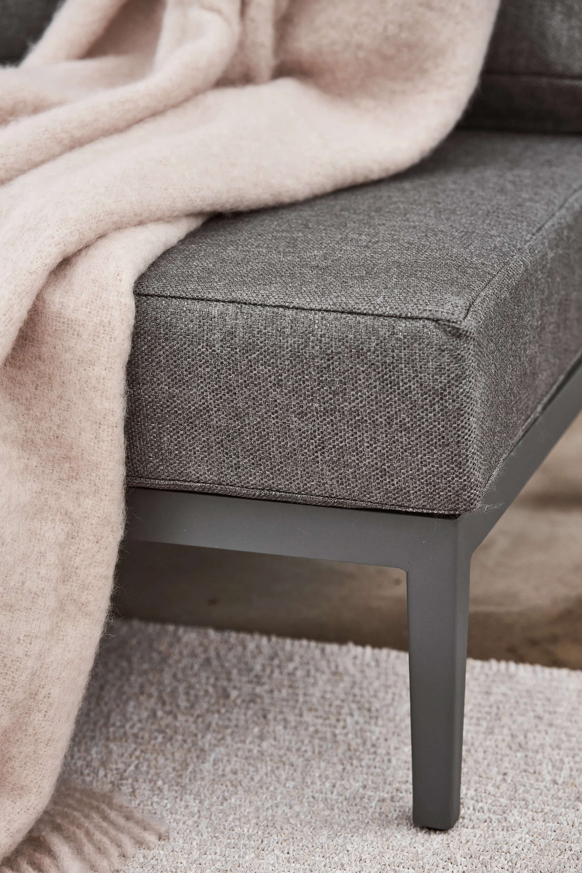 Santander modulsoffa mittmodul, Grå 1898