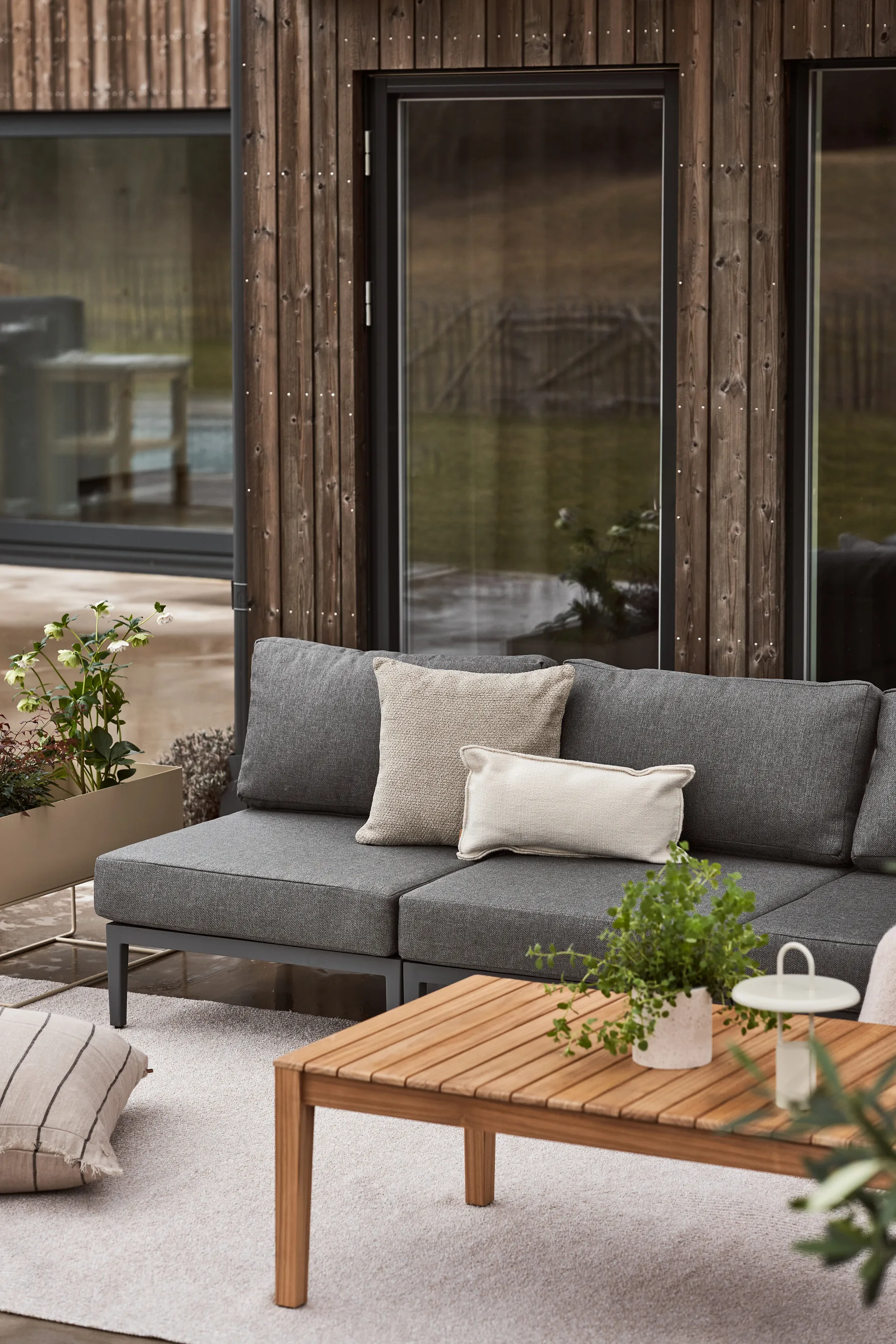 Santander modulsoffa mittmodul, Grå 1898