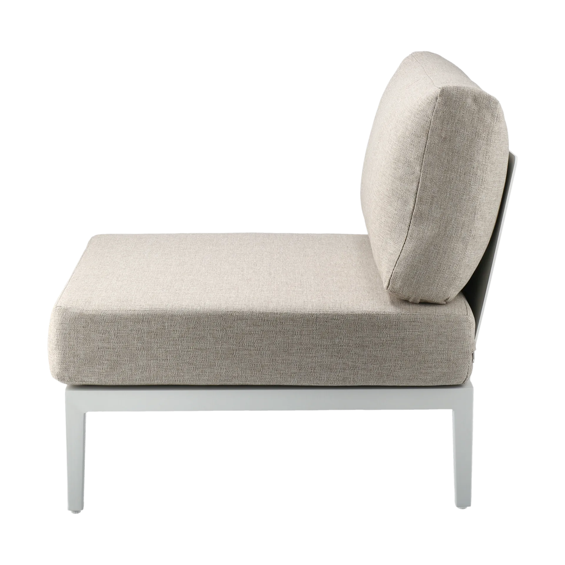 Santander modulsoffa mittmodul, Vit-beige 1898