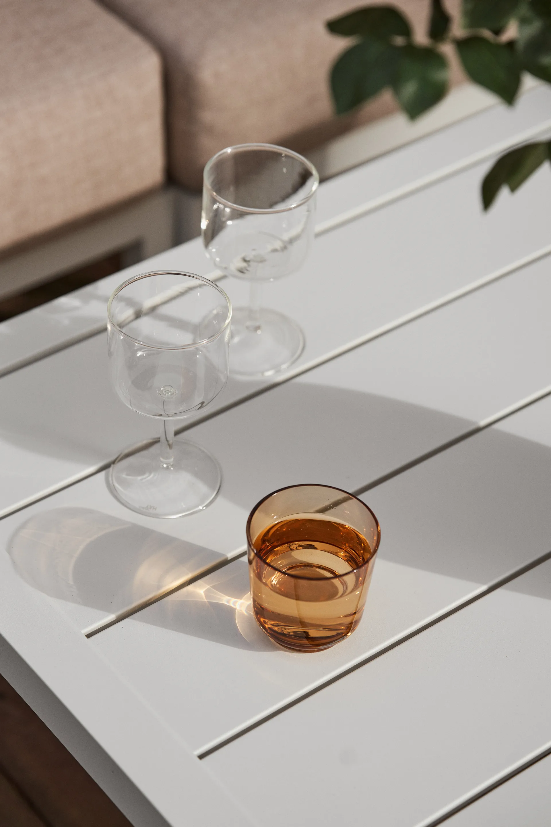 Santander soffbord 78x78x40 cm, Vit aluminium 1898