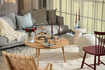 Sjövik 3-sits soffa - Bern beige 0341-vitoljad ek, 3-sits - 1898