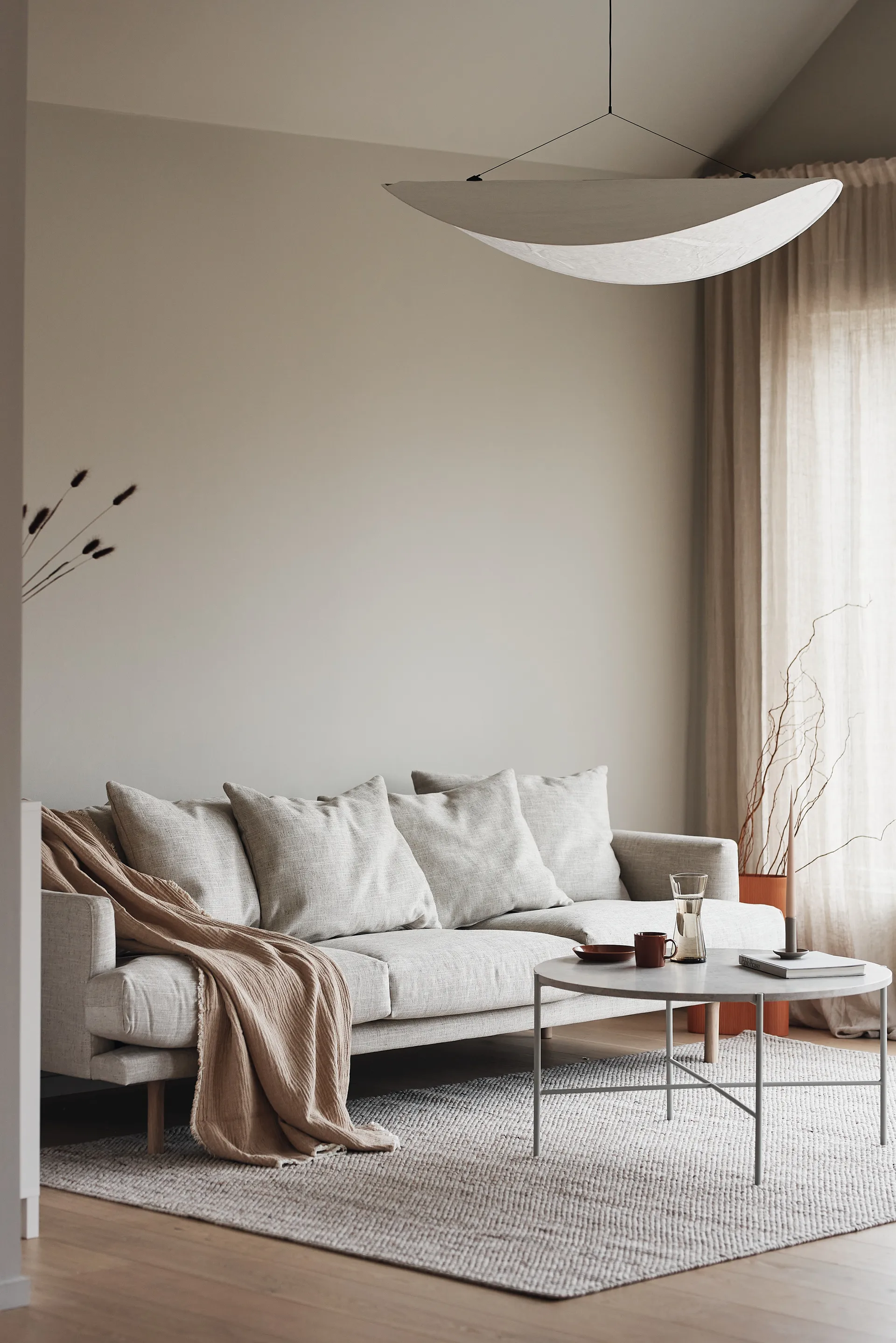 Sjövik 3,5-sits soffa, Bern 0341 Beige-vitoljad ek, 3,5-sits 1898