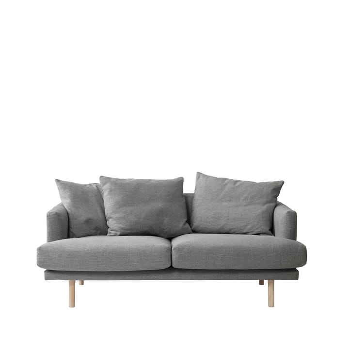 Sjövik soffa 2,5-sits - Bern 0349 dark grey, vitoljade ekben - 1898