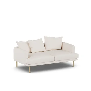 Sjövik soffa - Caleido Beige 9600-vitoljad ek, 2,5-sits - 1898