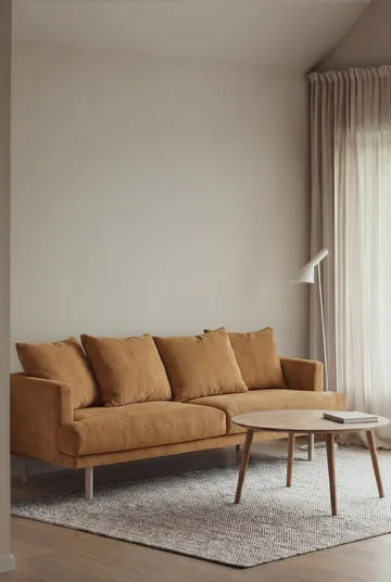 Sjövik soffa - Jump Honey 1959-vitoljad ek, 3-sits - 1898