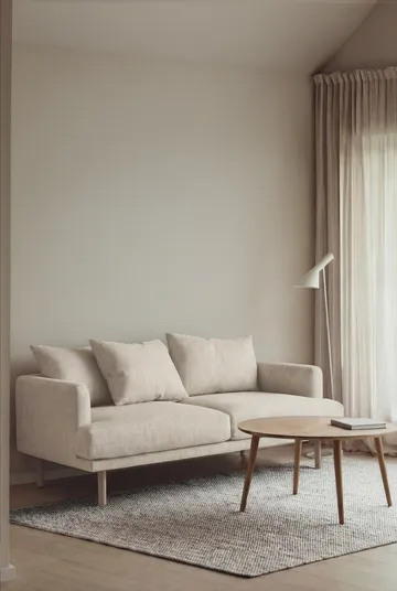 Sjövik soffa - Oslo Nature 1540-vitoljad ek, 2,5-sits - 1898