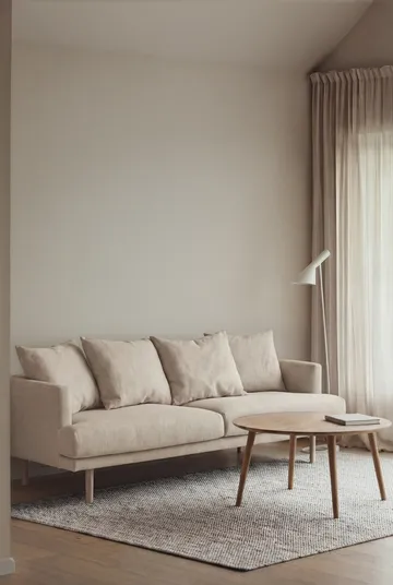 Sjövik soffa - Same Beige 6670-vitoljad ek, 3-sits - 1898