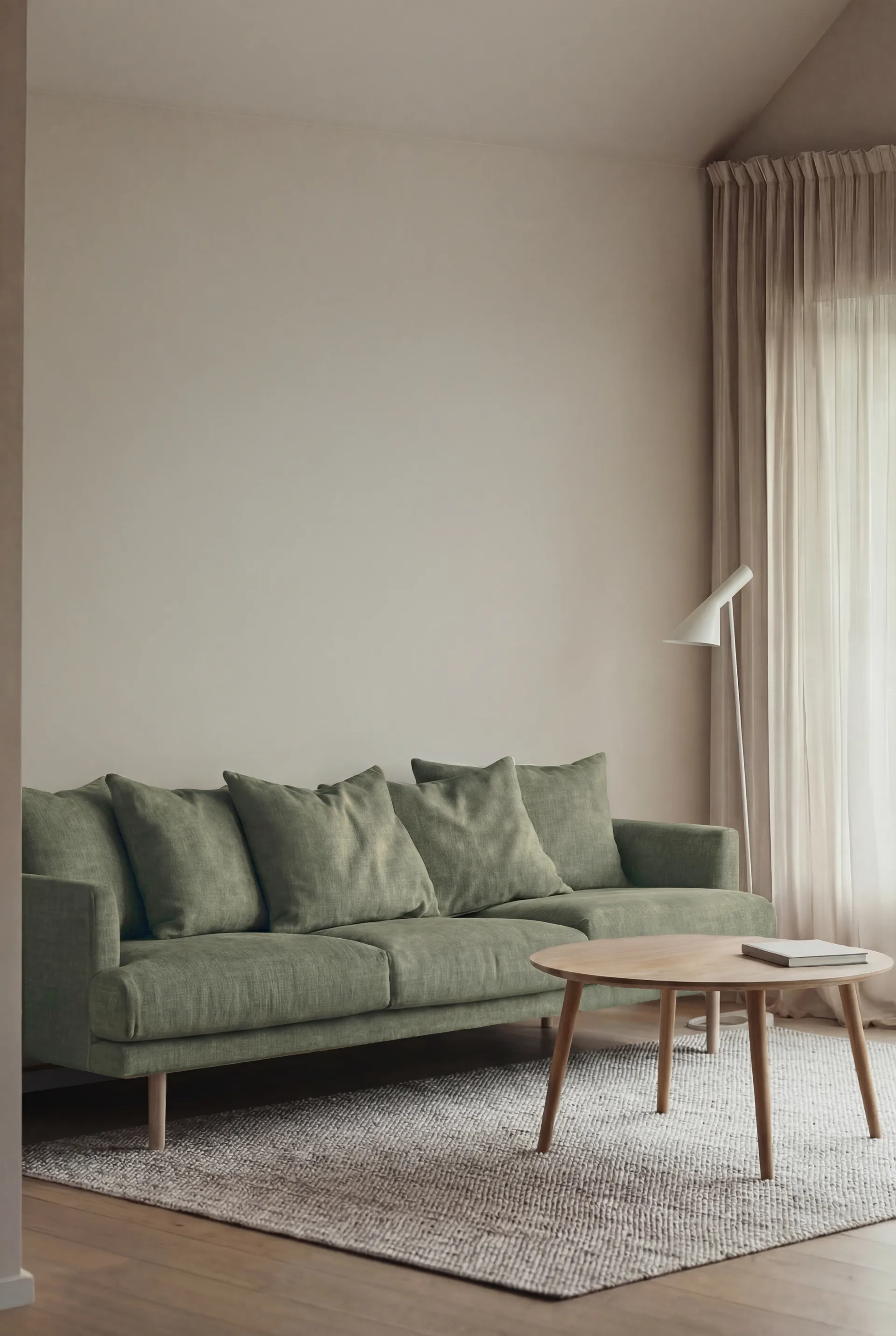 Sjövik soffa, Same Forest 6677-vitoljad ek, 3,5-sits 1898