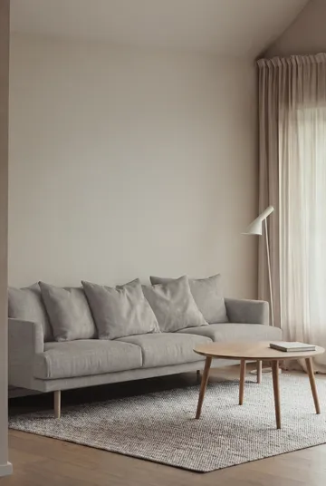 Sjövik soffa - Same Grey 6673-vitoljad ek, 3,5-sits - 1898