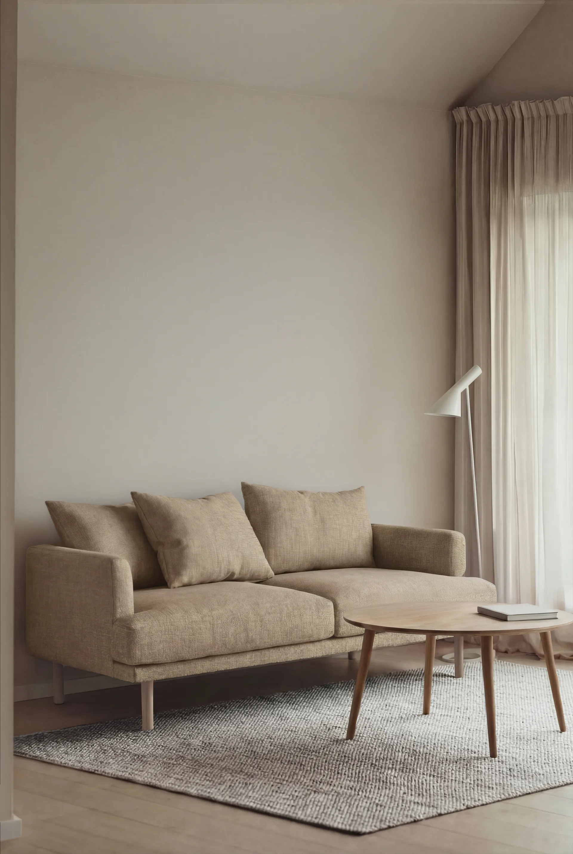 Sjövik soffa, Same Sand 6672-vitoljad ek, 2,5-sits 1898