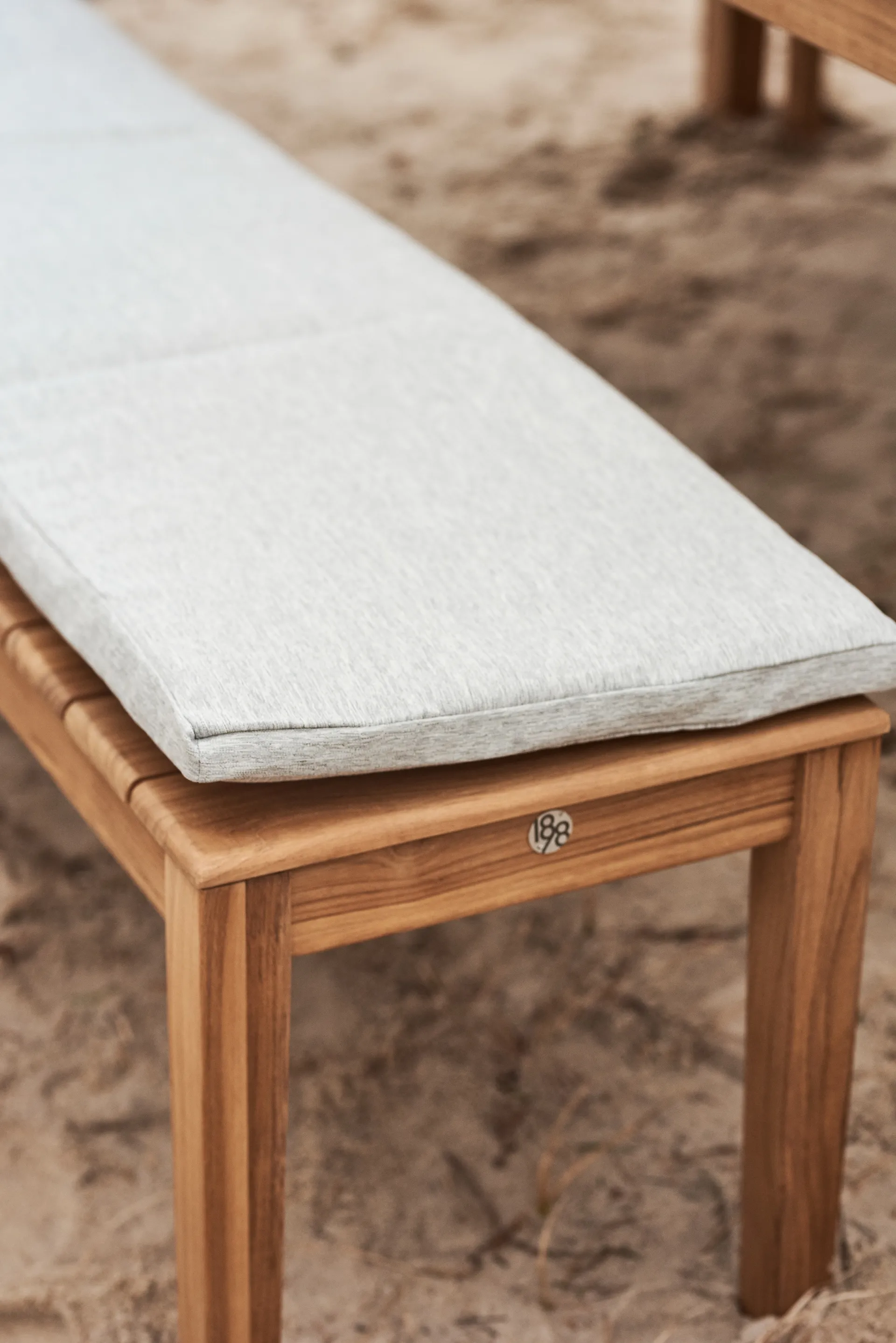 Sköndal bänkdyna 40x199 cm, Ljusgrå 1898