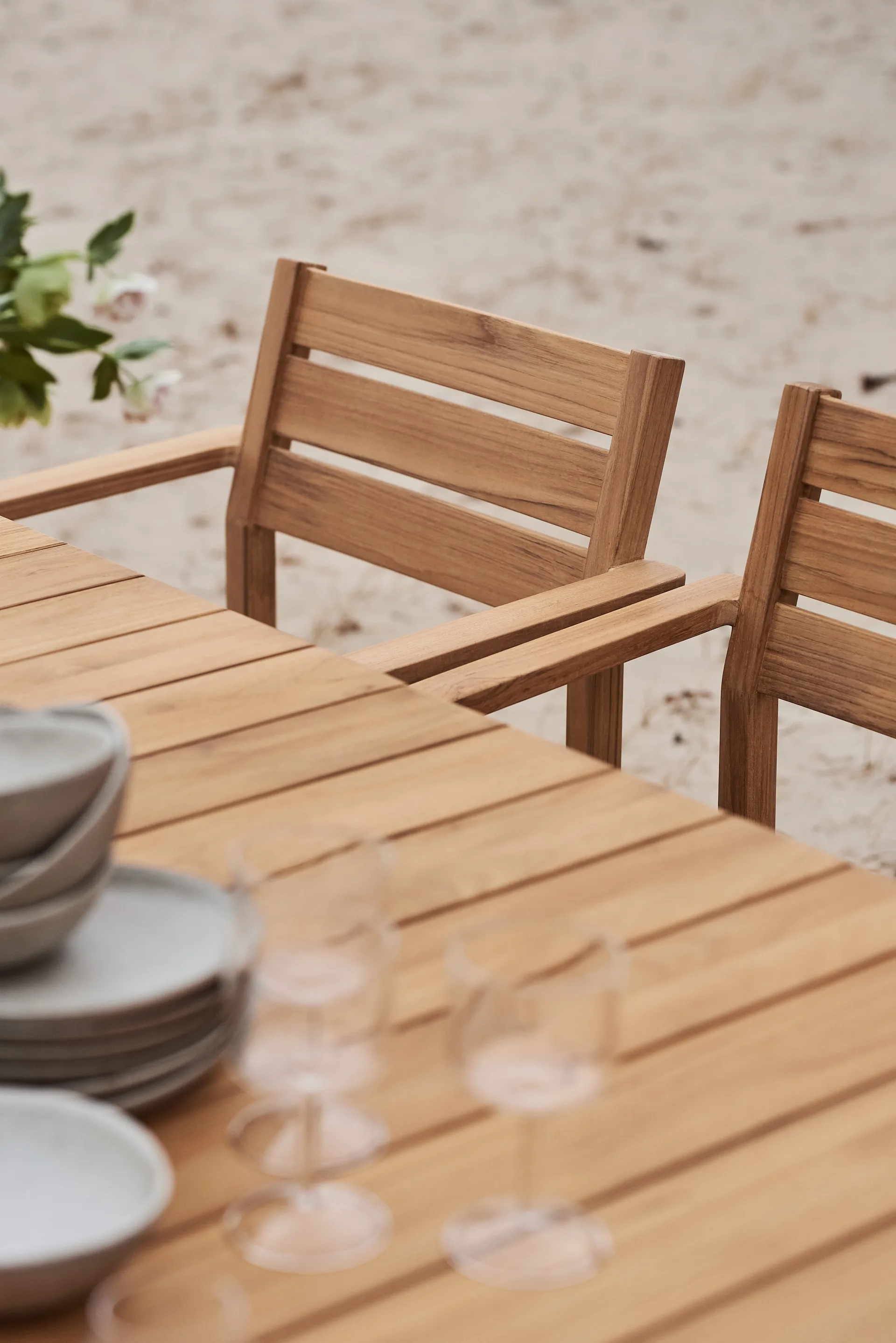 Sköndal matgrupp med 6 stolar teak 1898