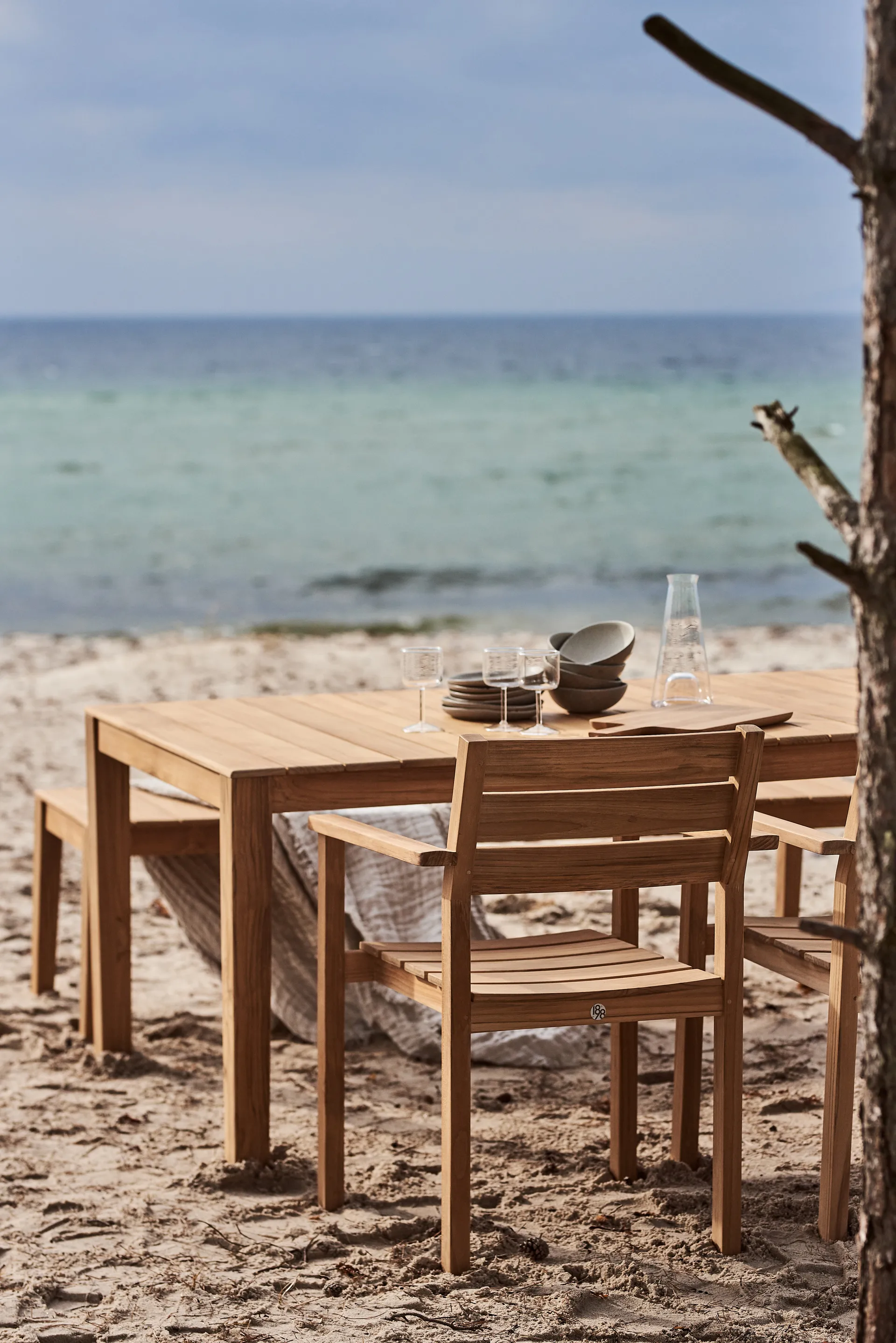 Sköndal matgrupp med 6 stolar teak 1898