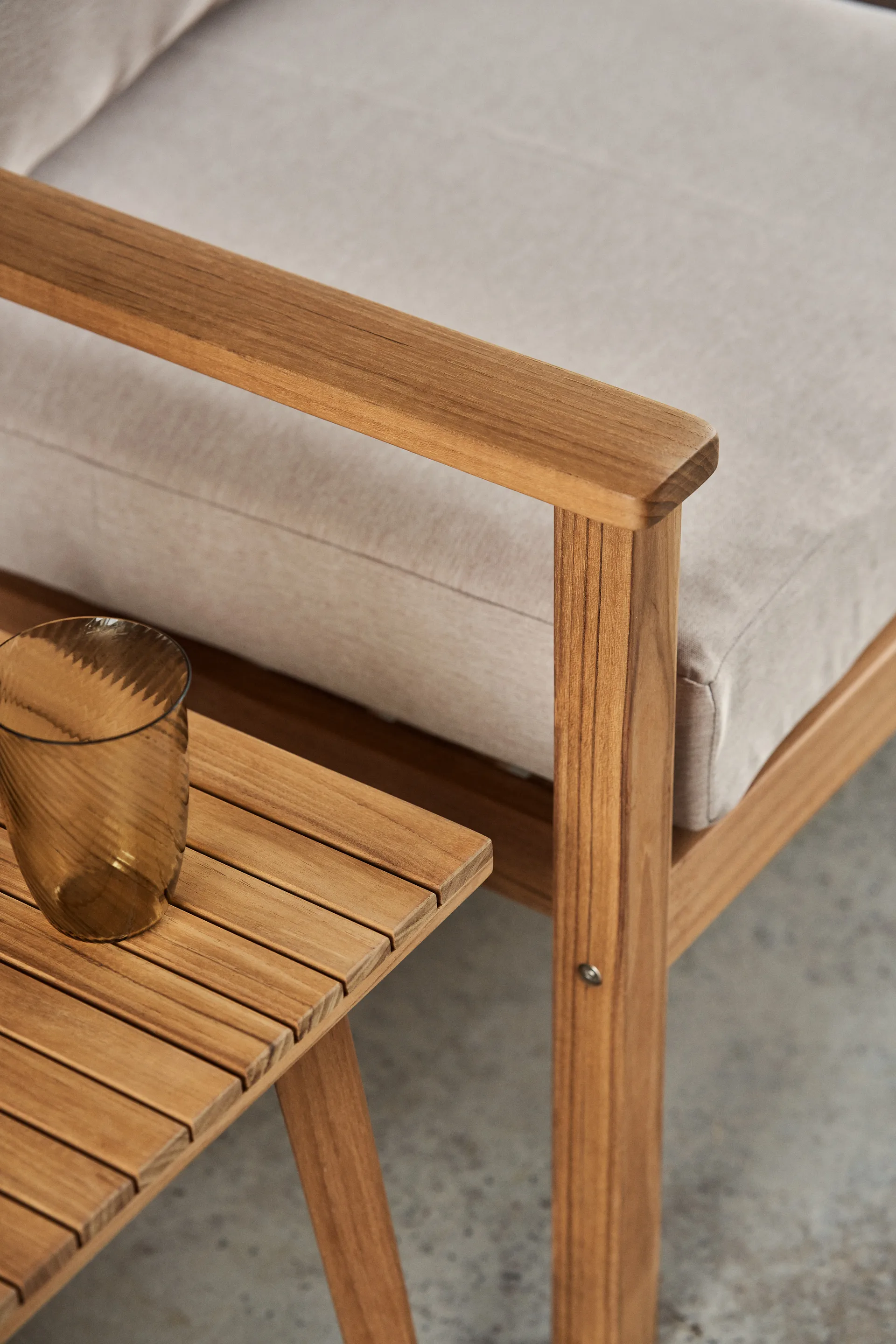 Sköndal sidobord teak, 35x35x40 cm 1898