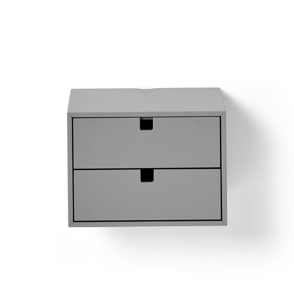 1898 Square lådhurts grå | Skandinavisk Design | Sideboards & Skänkar | Grå